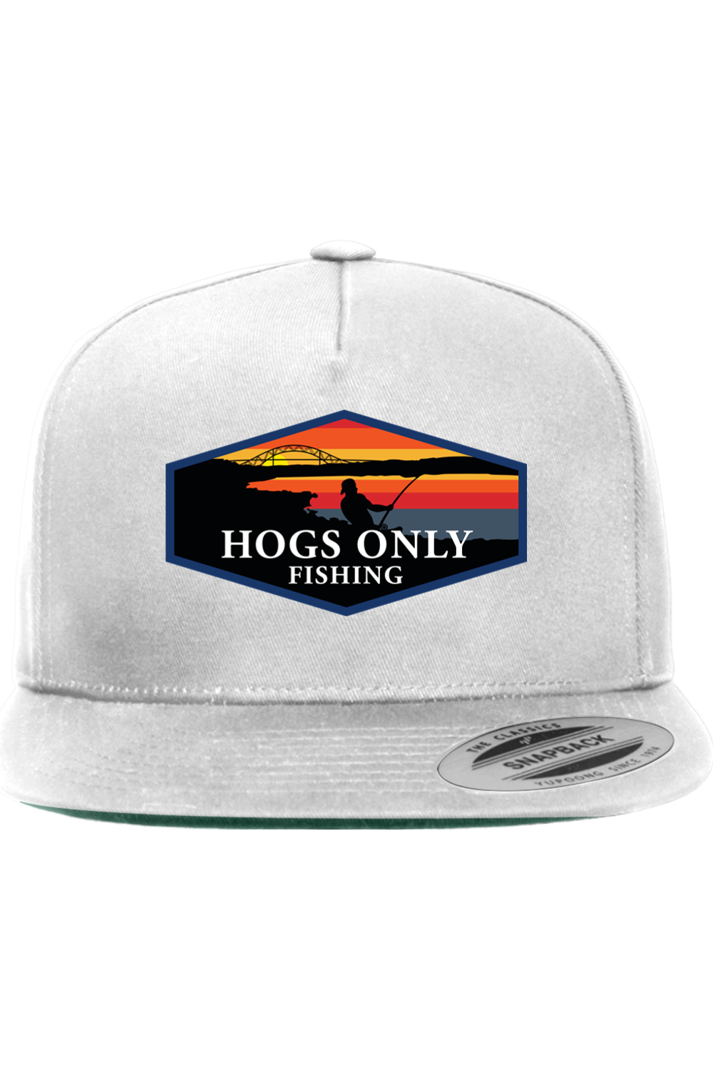Hogs Only Flat Brim hat