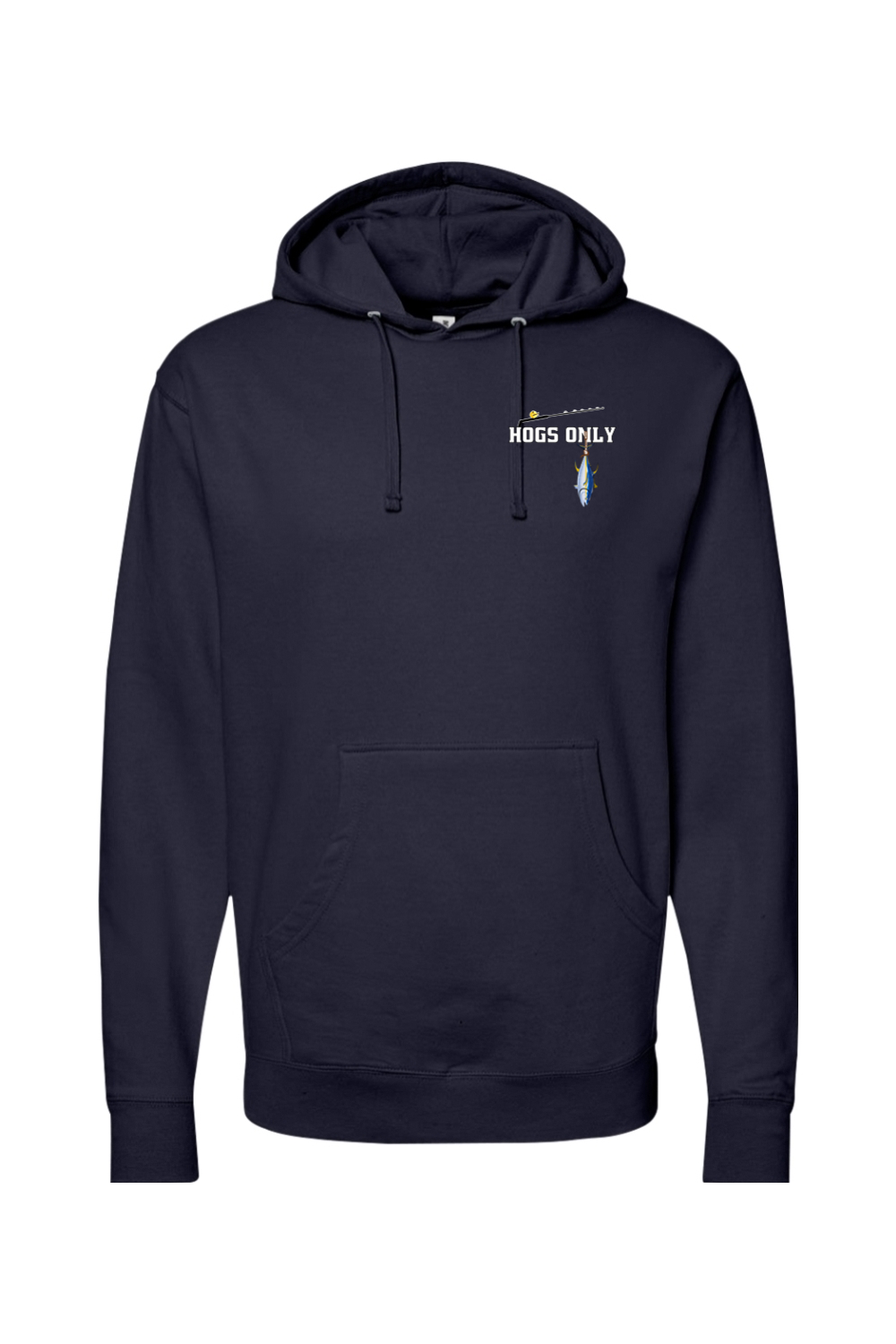 Hogs Only Boat logo X Police flag Sweatshirt