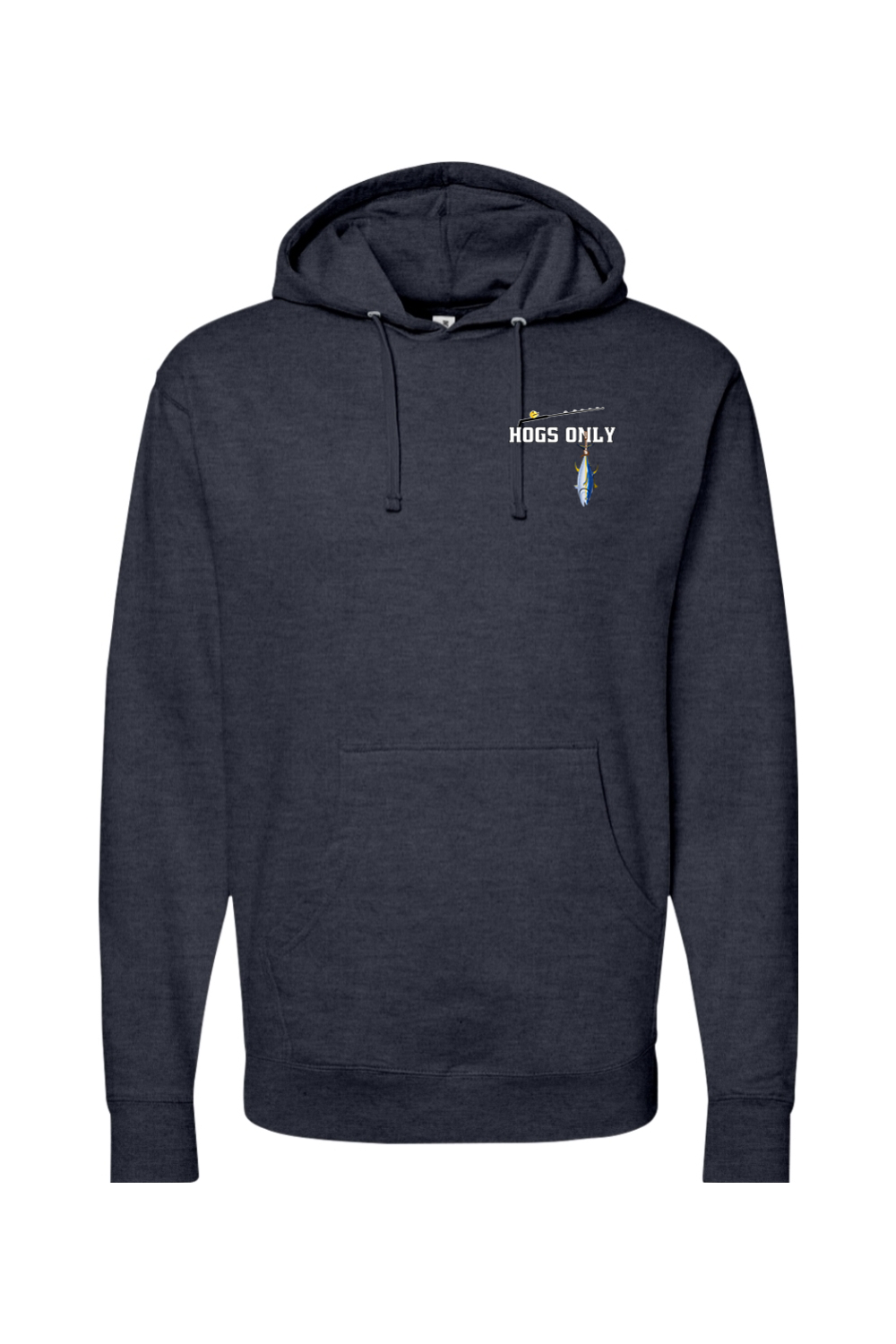 Hogs Only Boat logo X Police flag Sweatshirt