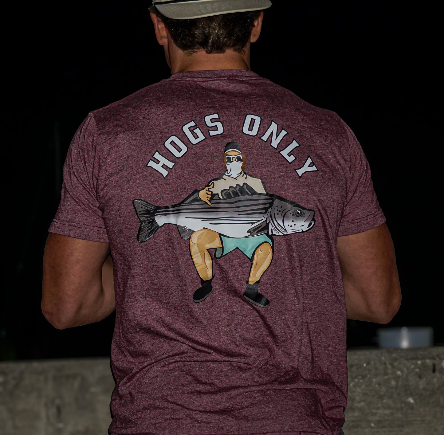 Hogs Only Striped Bass T-Shirt