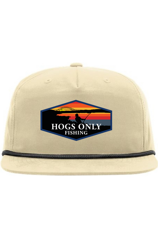 Hogs Only Cape Cod Canal Rope Hat