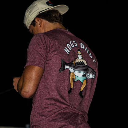 Hogs Only Striped Bass T-Shirt