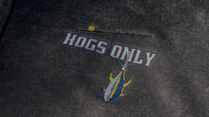 Hogs Only Embroidery Sweatshirt