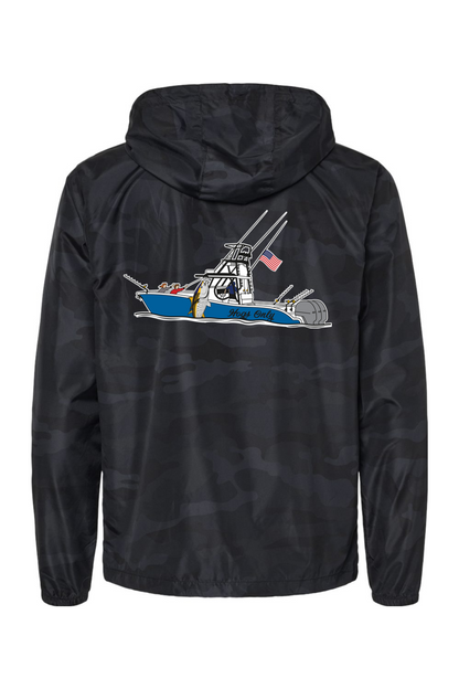 Hogs Only Boat Lightweight Windbreaker