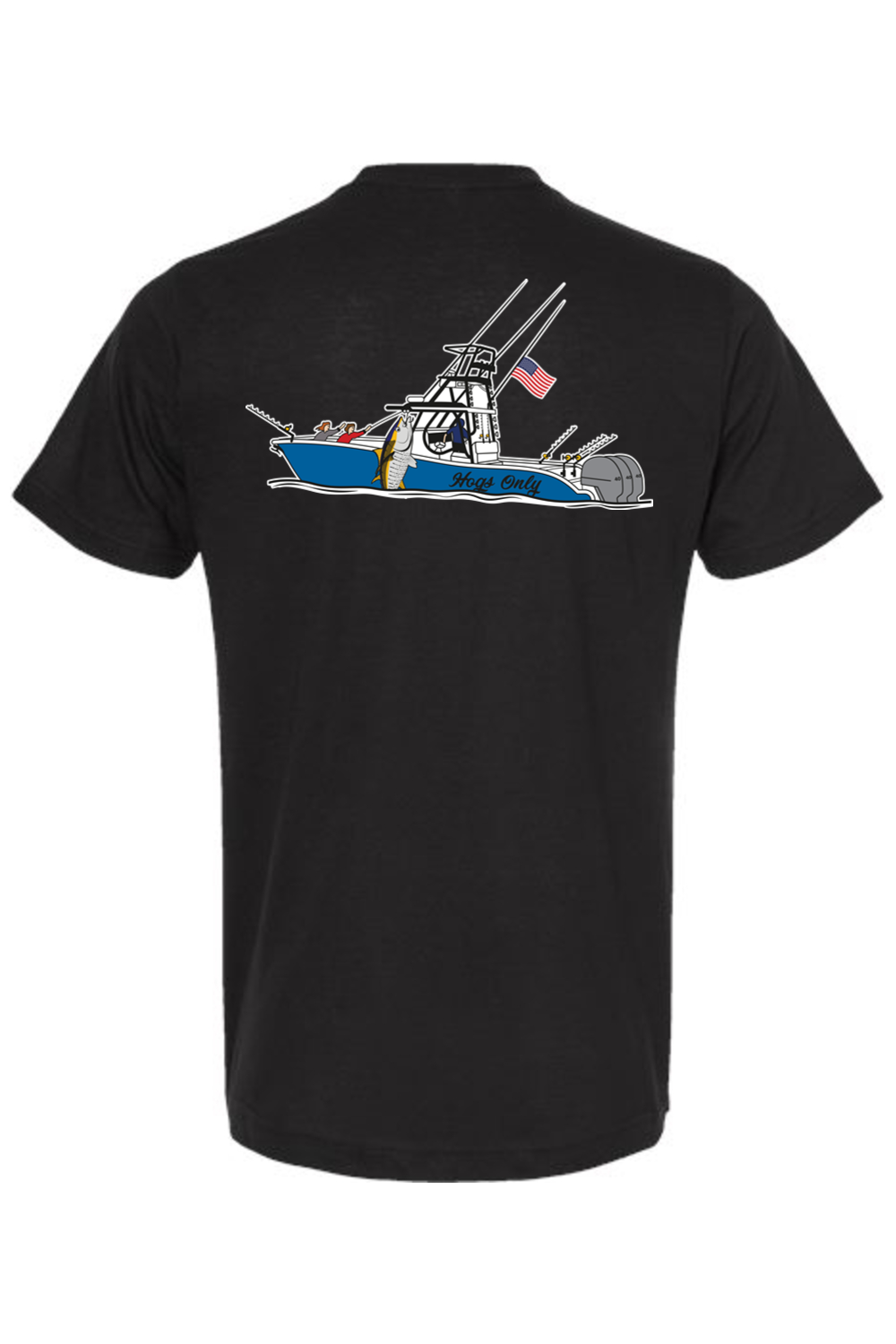 Hogs Only Boat T-Shirt