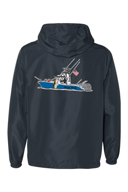 Hogs Only Boat Lightweight Windbreaker