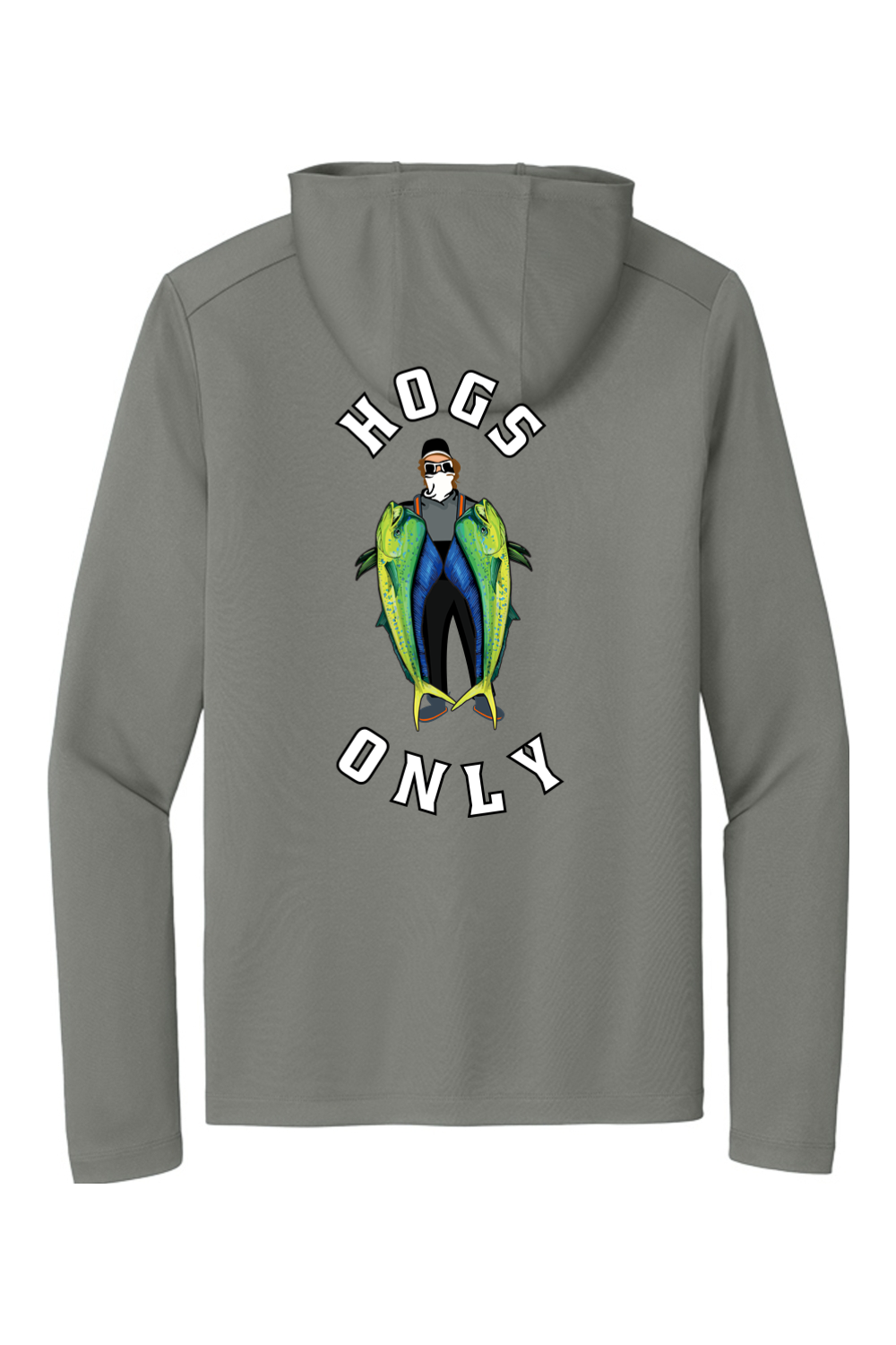 Hogs Only Mahi Performance Fishing Hoodie