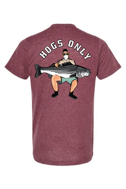 Hogs Only Striped Bass T-Shirt