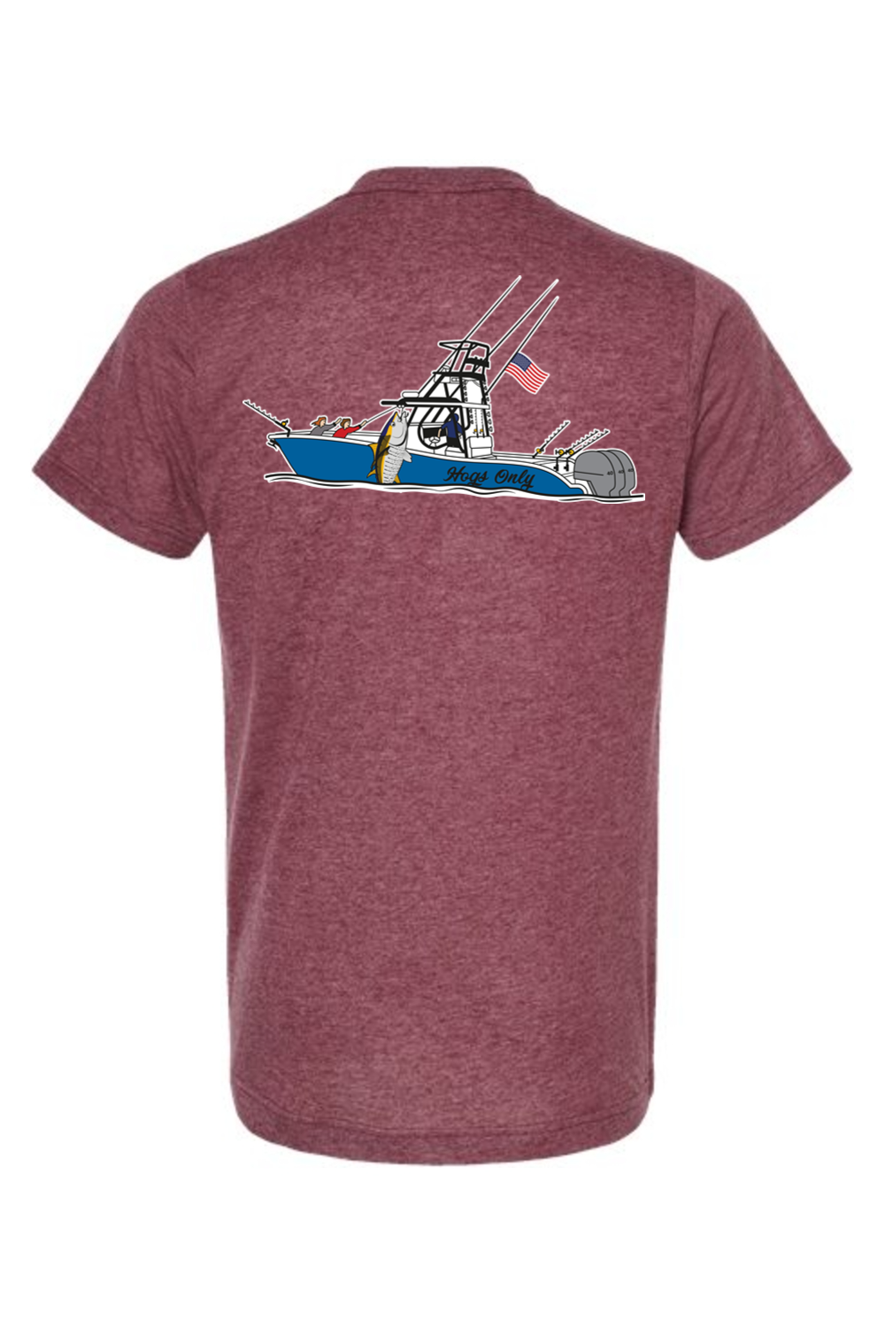 Hogs Only Boat T-Shirt