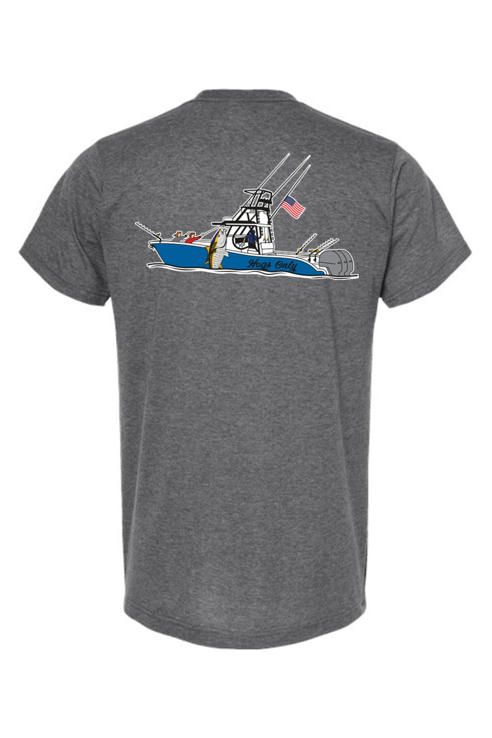 Hogs Only Boat T-Shirt