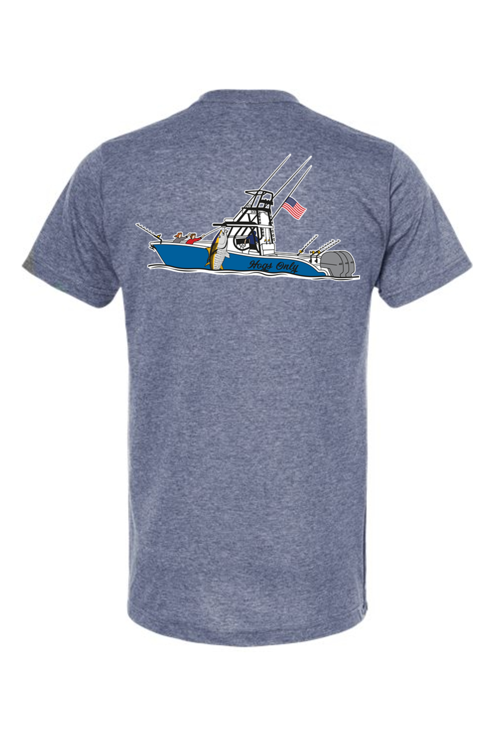 Hogs Only Boat T-Shirt