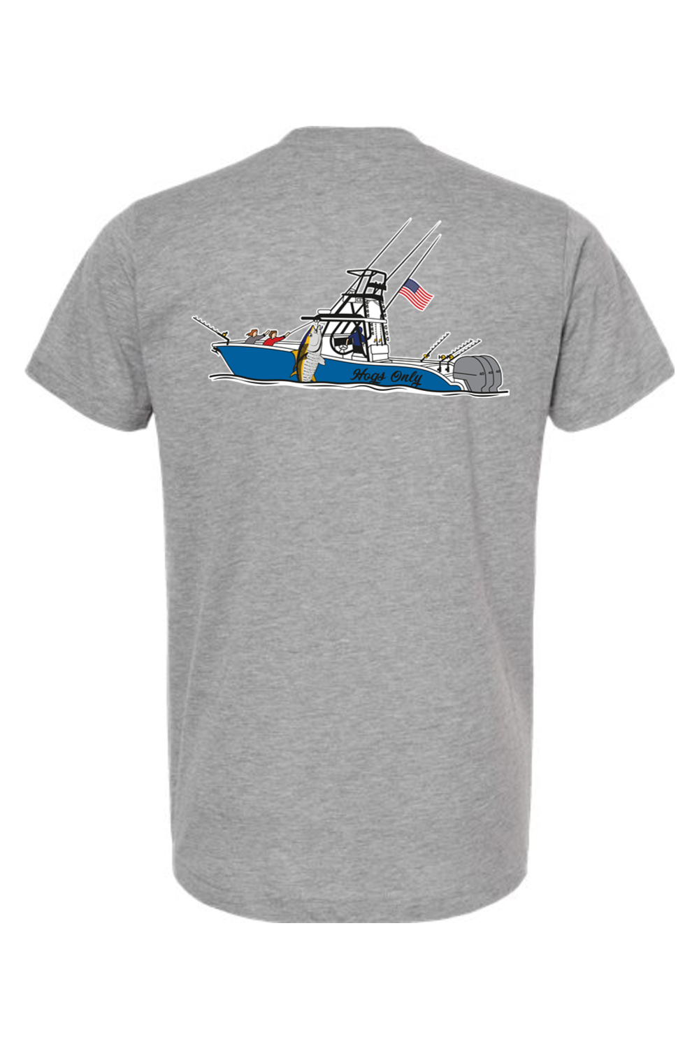 Hogs Only Boat T-Shirt