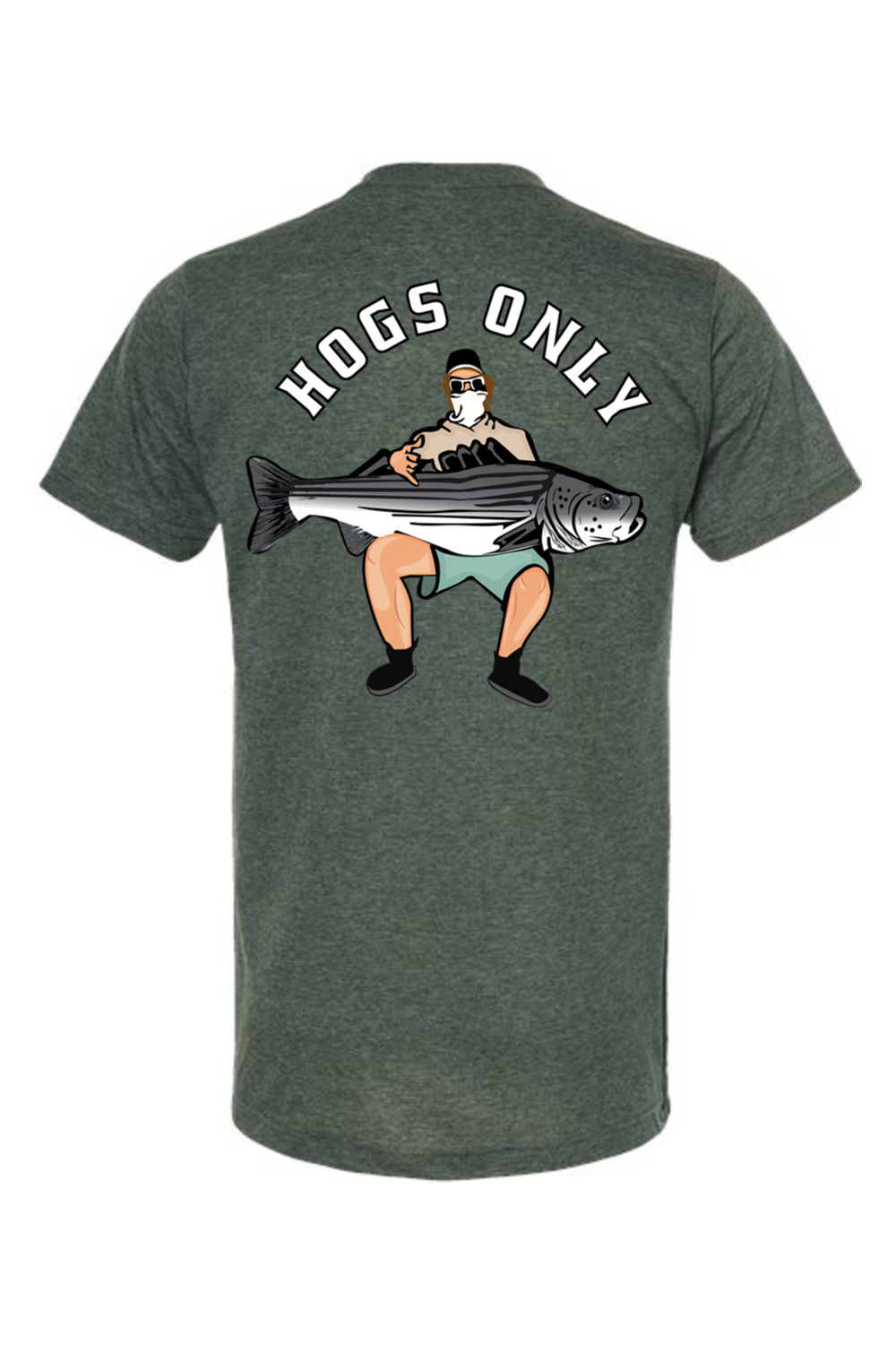 Hogs Only Striped Bass T-Shirt