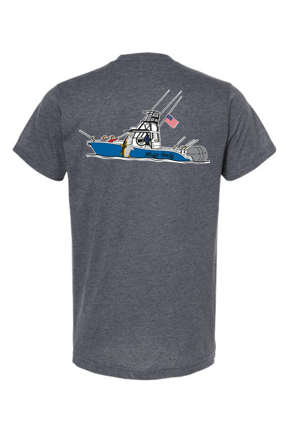 Hogs Only Boat T-Shirt