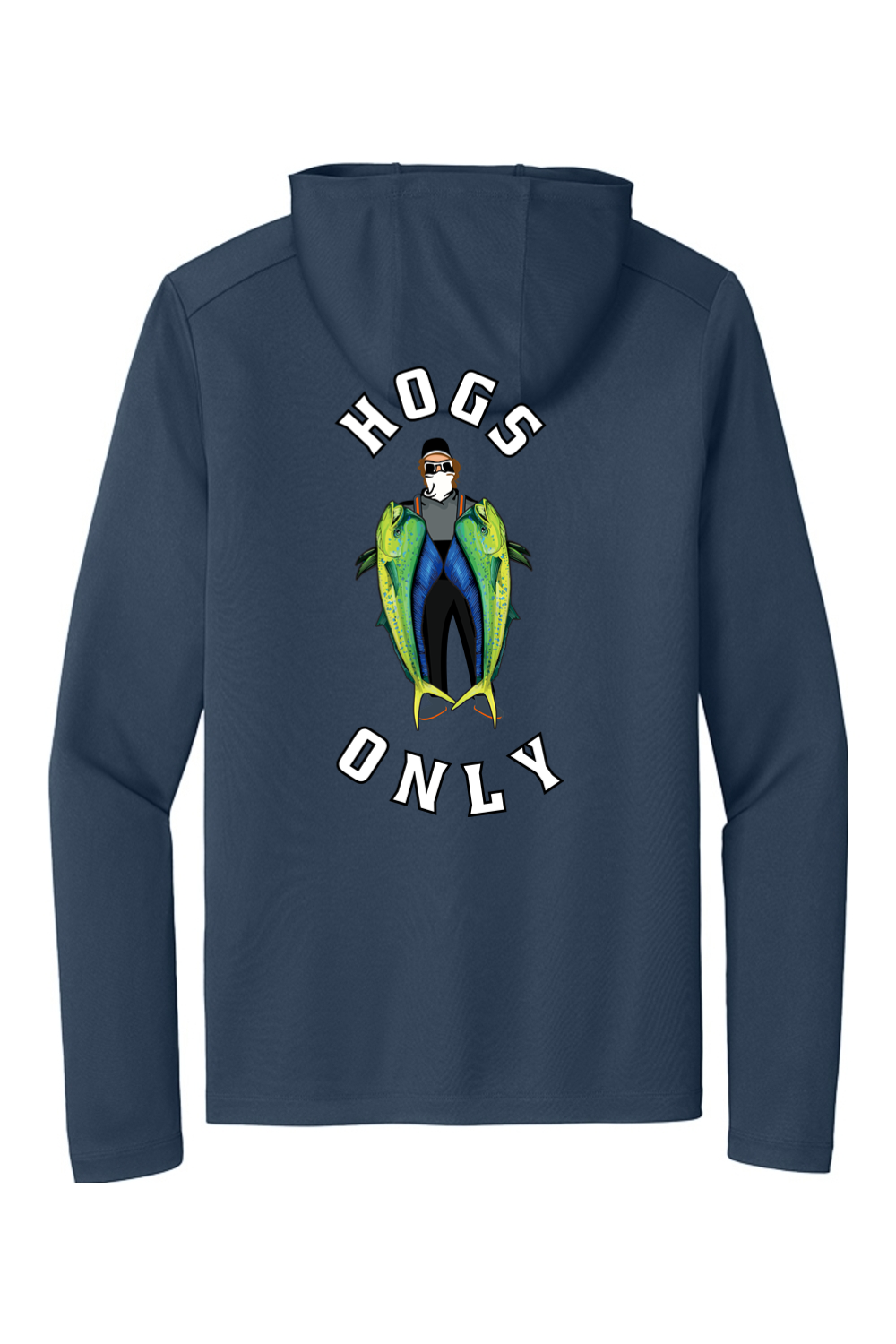 Hogs Only Mahi Performance Fishing Hoodie