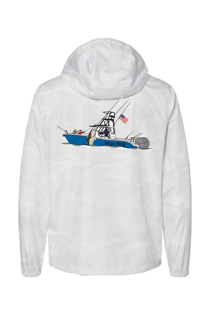 Hogs Only Boat Lightweight Windbreaker