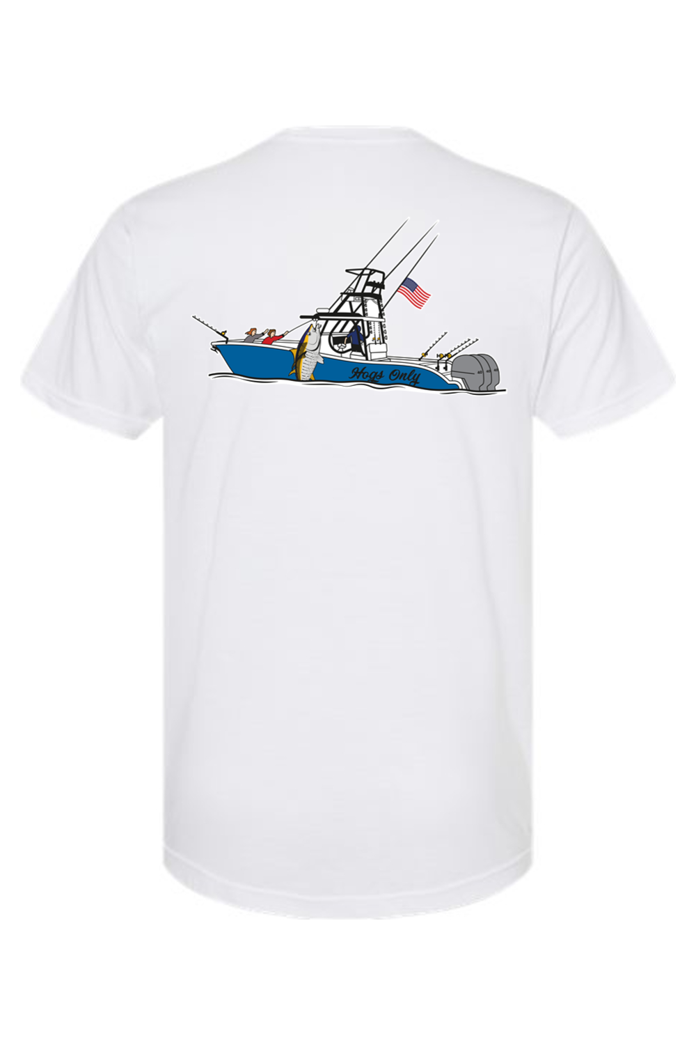 Hogs Only Boat T-Shirt