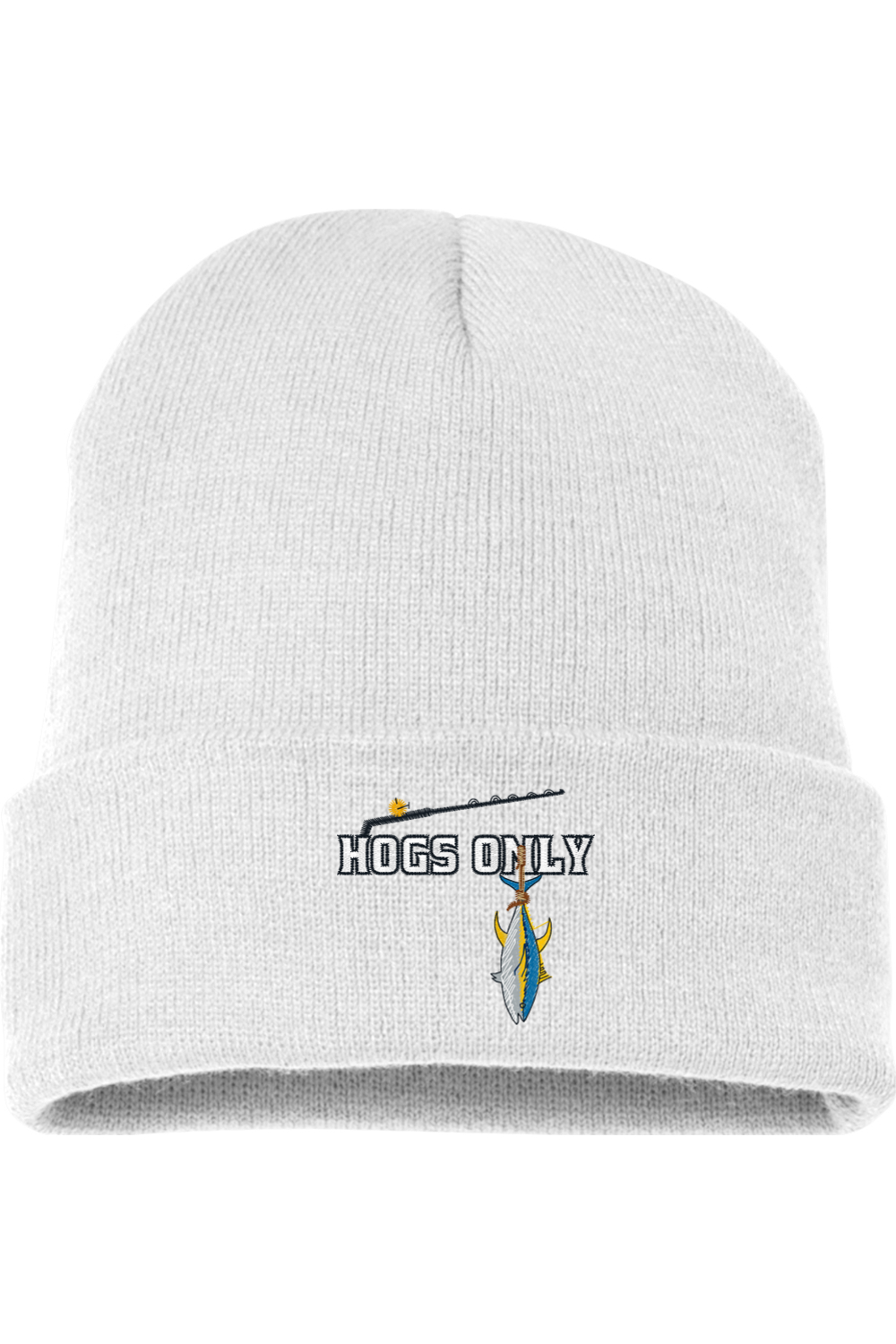 Hogs Only Embroidery Beanie