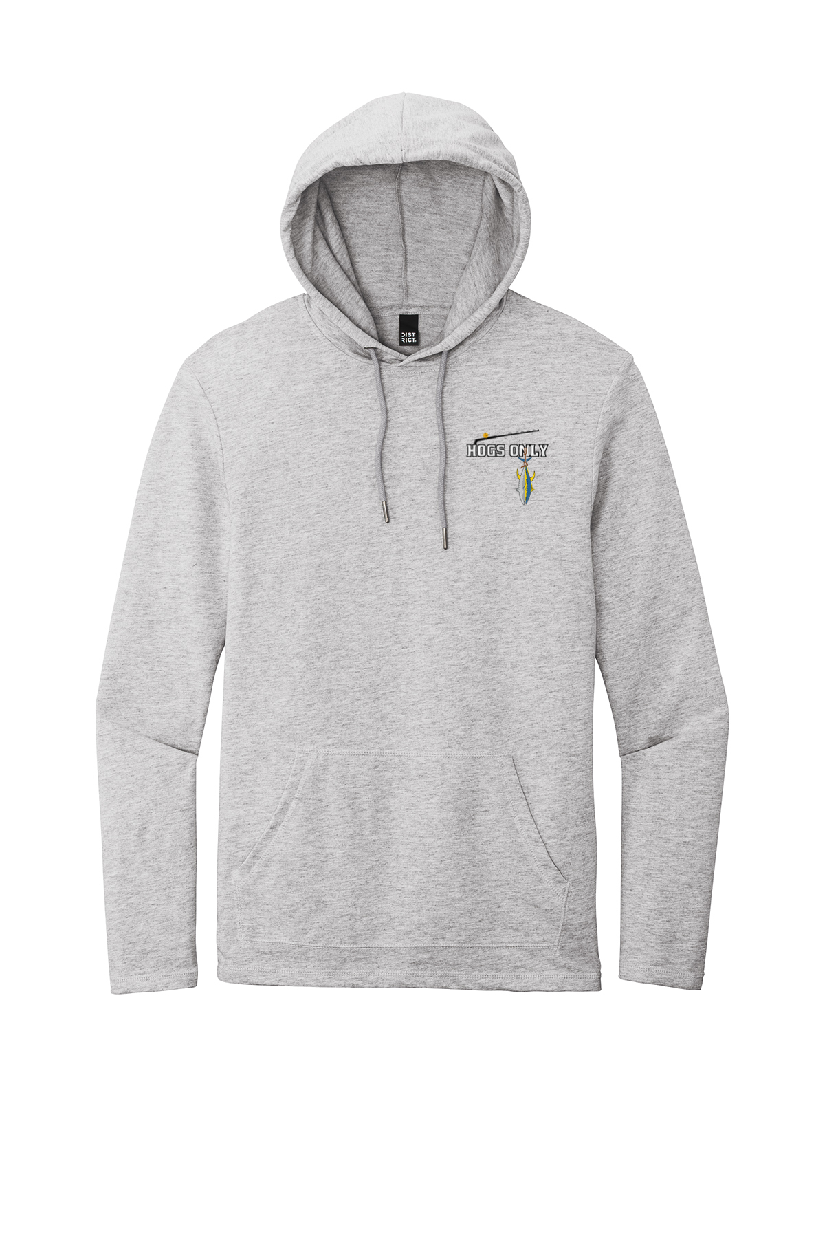 Hogs Only Lightweight Embroidery Hoodie