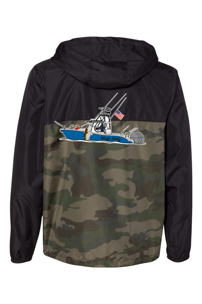 Hogs Only Boat Lightweight Windbreaker