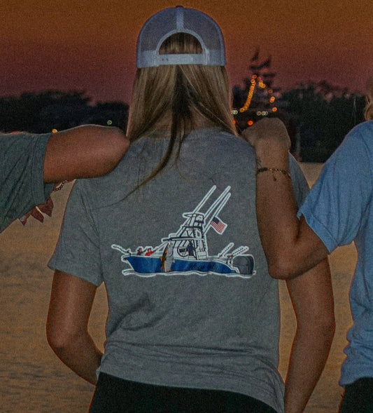 Hogs Only Boat T-Shirt