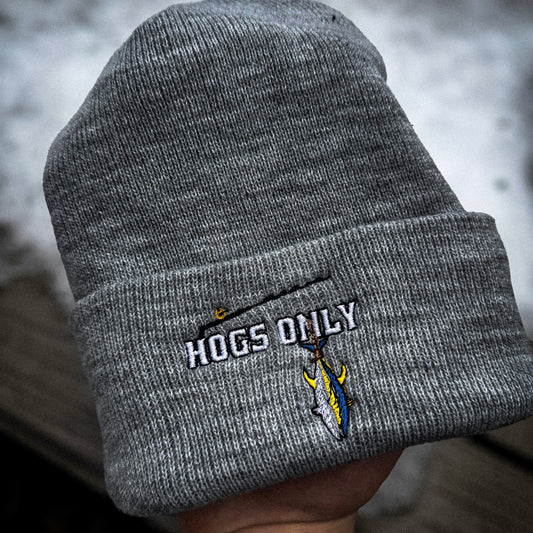 Hogs Only Embroidery Beanie